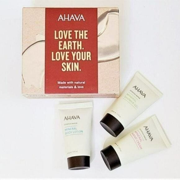 NWT Ahava Revitalizing Mineral Body Care Set - 3-P - Picture 2 of 5